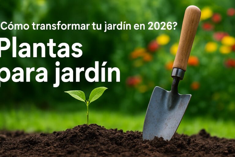 10 Plantas Para Jardin Que Transformarán Tu Espacio en 2026