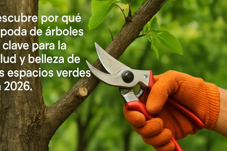 Guía Completa de Poda de Árboles: Consejos 2026