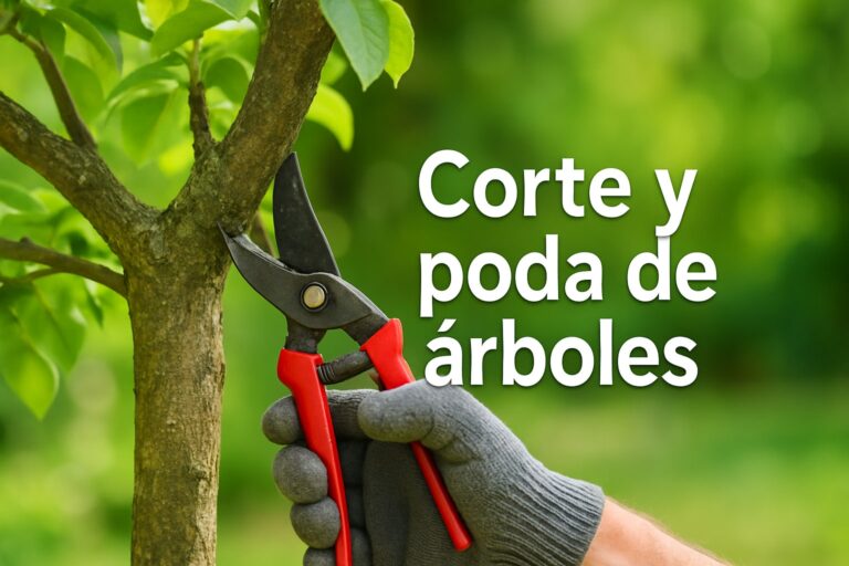 Guía Esencial de Corte y Poda de Árboles 2026