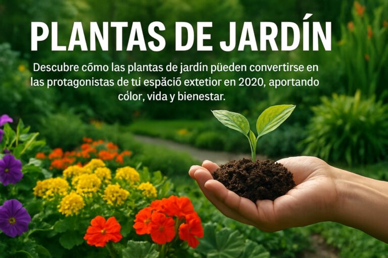7 Plantas de Jardin Ideales para Transformar tu Espacio en 2026