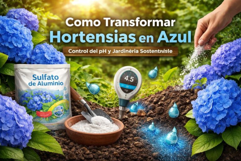 Cómo Cultivar la Hortensia Más Azul: Guía Completa 2026