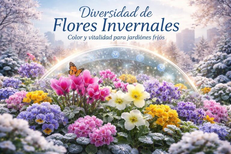 Flores Comunes de Invierno: Color y Vida en Temporada Fría