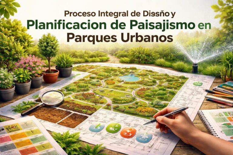 Paisajismo en Parques: Diseño Sostenible y Urbano