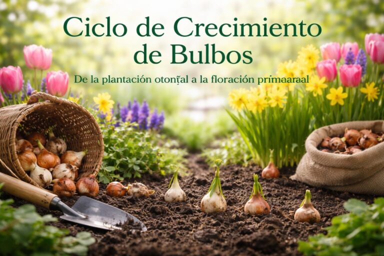 Bulbos: Guía Completa para un Jardín Sostenible en 2026