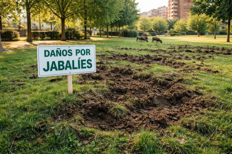 Jabalíes Destrozan Césped: Soluciones Profesionales 2026
