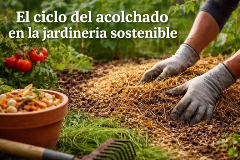 Mulching: Técnica Sostenible para Jardines Saludables