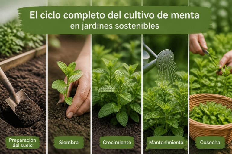 Menta: Cultivo y Beneficios en Jardinería Sostenible