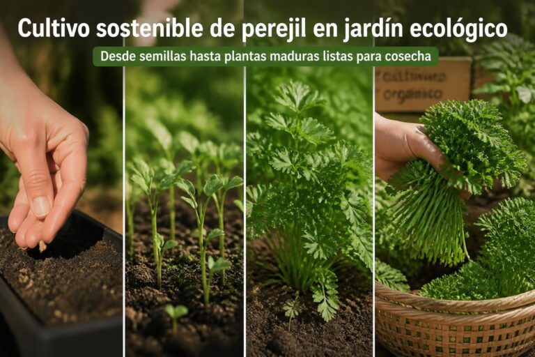 Perejil: Cultivo, Propiedades y Cuidados Sostenibles